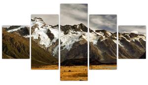 Obraz góry Sefton, Nowa Zelandia (125x70 cm)