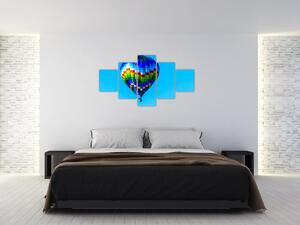Obraz - Balon na gorące powietrze (125x70 cm)