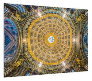 Obraz sufitu kościoła w Sienie (70x50 cm)