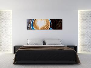 Obraz - Latte Art (170x50 cm)
