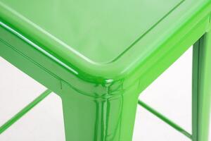 Krzesło barowe Amelie zielone