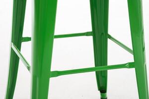 Krzesło barowe Amelie zielone