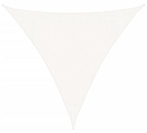Żagiel przeciwsłoneczny, 160 g/m², biały, 3x3x3 m, hdpe