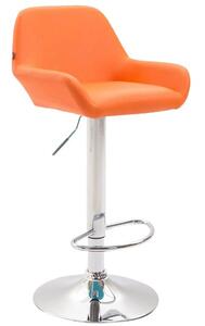 Arianna Krzesło barowe pomarańczowe