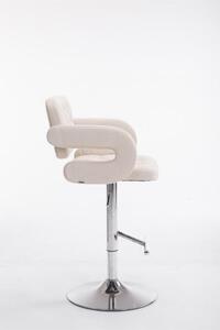 Krzesło barowe barrett kremowe