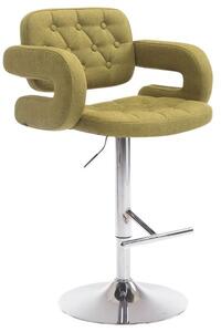 Krzesło barowe Barrett zielone
