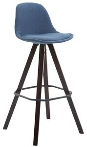 Krzesło barowe Elliana niebieskie