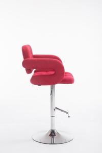 Krzesło barowe Barrett czerwone