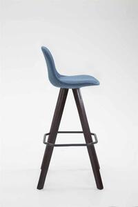 Krzesło barowe Elliana niebieskie