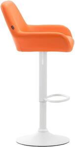 Katherine krzesło barowe pomarańczowe