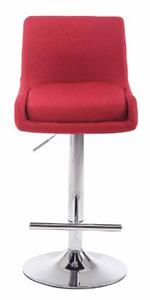 Miles czerwone krzesło barowe