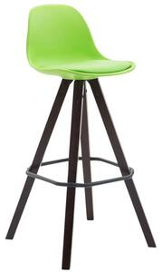 Krzesło barowe Serenity zielone