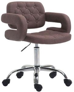 Krzesło biurowe Arlo brązowe