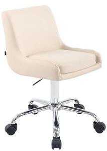 Krzesło biurowe Zola kremowe