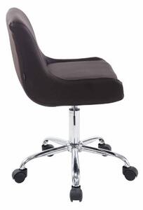 Krzesło biurowe Zola brązowe