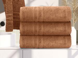 Ręcznik Comfort Maxi 100x200 cm brązowy