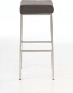 Krzesło barowe Stormi brązowe