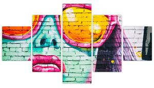 Obraz - Graffiti (125x70 cm)