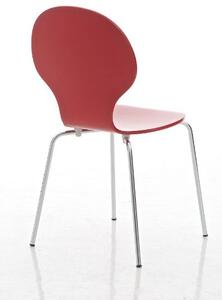 Krzesła Gianna czerwone