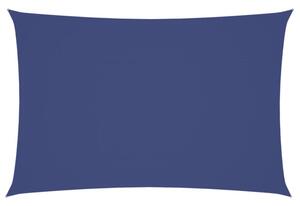 Prostokątny żagiel ogrodowy z tkaniny oxford, 2x4 m, niebieski