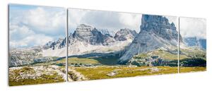 Obraz - Włoskie Dolomity (170x50 cm)