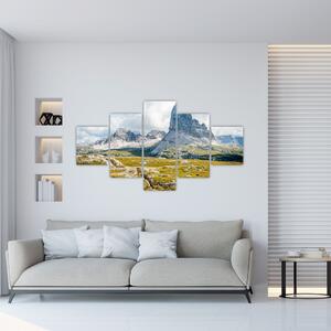 Obraz - Włoskie Dolomity (125x70 cm)