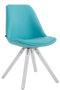 Krzesła Louise niebieskie