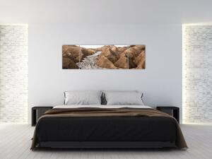 Obraz - Rumuński wulkan (170x50 cm)