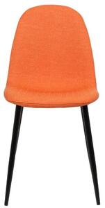 Krzesło do jadalni Amalia pomarańczowe