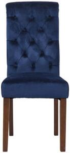 Krzesło do jadalni Amaia niebieskie