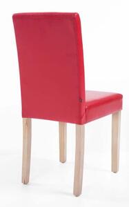 Krzesło do jadalni Lorelei czerwone