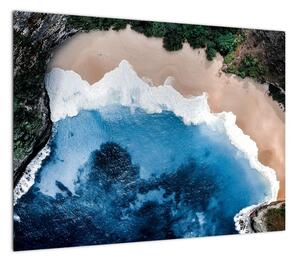 Obraz plaży Nusa Penida, Indonezja (70x50 cm)