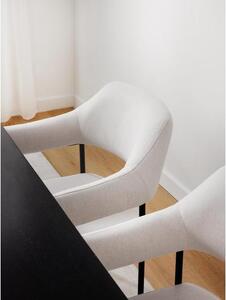 Krzesło tapicerowane z podłokietnikami Zoe