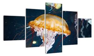 Obraz meduzy (125x70 cm)