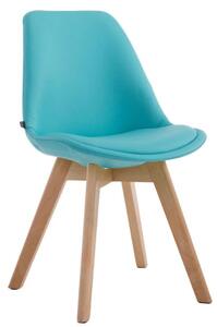 Krzesło Alexis niebieskie
