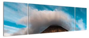 Obraz - Chmura nad szczytem (170x50 cm)