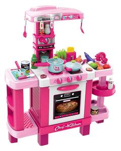 Kuchnia dla dzieci, kilka rodzaji-pink