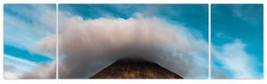 Obraz - Chmura nad szczytem (170x50 cm)