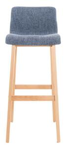 Krzesło barowe Ameer niebieskie