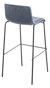 Krzesło barowe Anders niebieskie