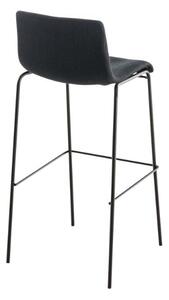Krzesło barowe Anders czarne