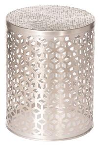 Stolik pomocniczy Fabia wys. 46cm silver