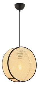 Asir Lampa wisząca na lince BIG DRUM 1xE27/60W/230V beżowy/czarny AS2590