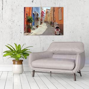 Obraz ulicy Sardynii (70x50 cm)