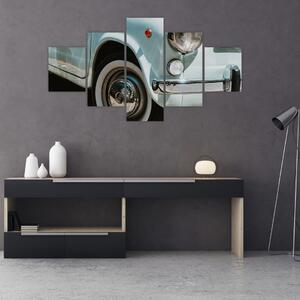 Obraz - Fiat retro samochód (125x70 cm)