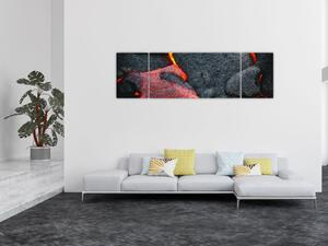 Obraz - Lawa (170x50 cm)