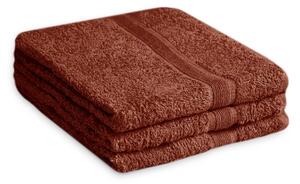 Miękki brązowy ręcznik