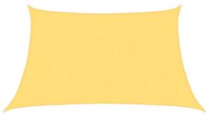 Żagiel przeciwsłoneczny, 160 g/m², beżowy, 3/4x2 m, hdpe