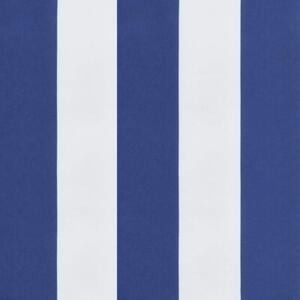 Poduszki na ławki ogrodowe, 2 szt., w pasy, 150x50x7 cm