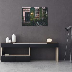 Obraz - W domu z przejażdżki (70x50 cm)